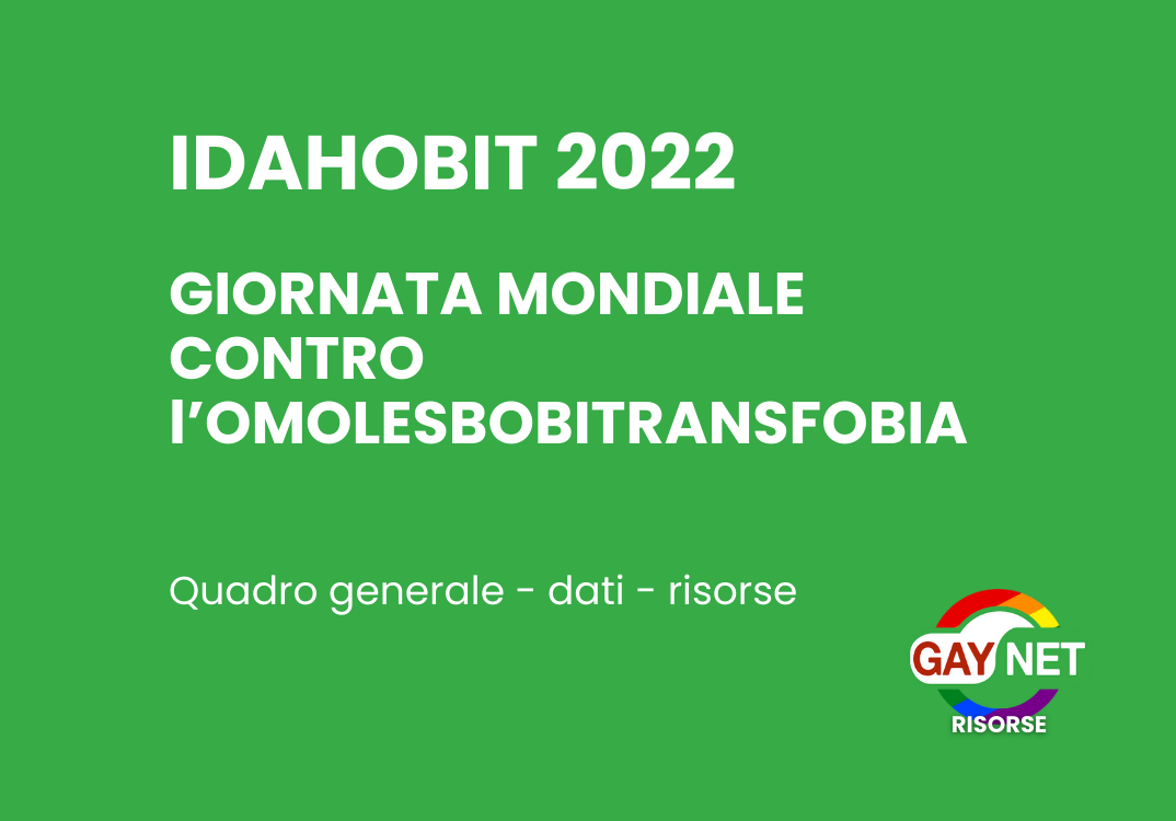 GIORNATA MONDIALE CONTRO l’OMOLESBOBITRANSFO